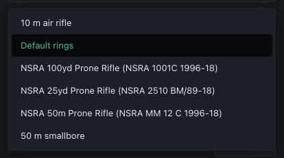 The target face dropdown listing the built-in faces