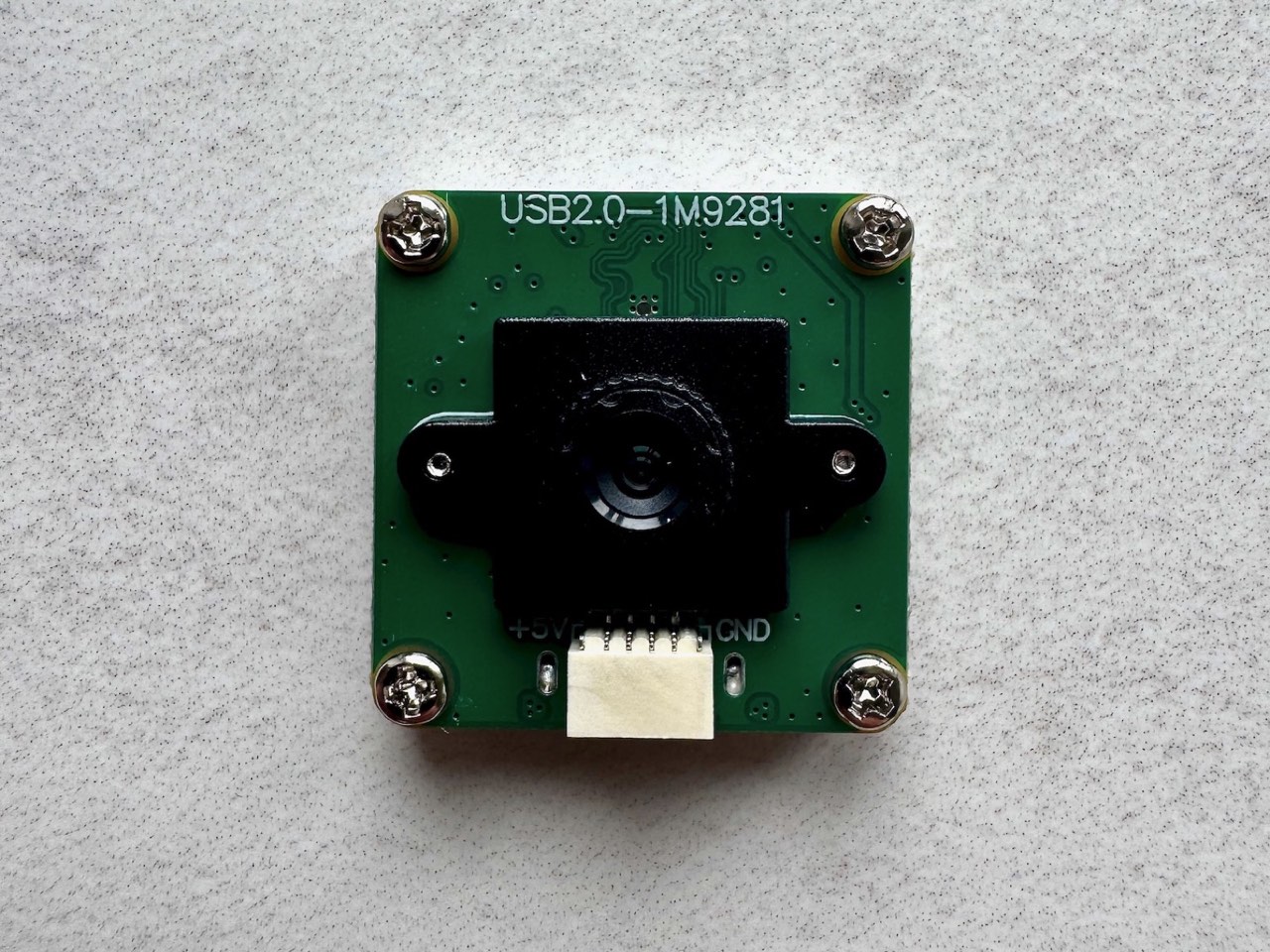 Waveshare OV9281 front view, lens facing camera